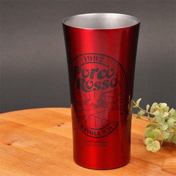Tumbler Metal 400 Ml Qui Est Incroyable ? - Porco Rosso
