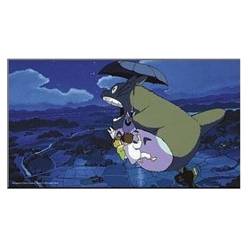WOOD PANEL GHIBLI 04 - TOTORO UMBRELLA