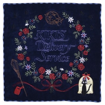 MINI SERVIETTE JIJ GUIRLANDE - KIKI LA PETITE SORCIÈRE