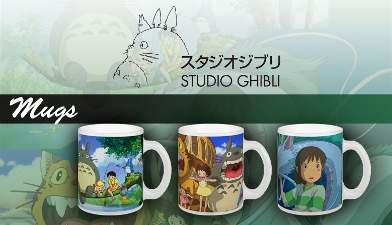ghibli mugs
