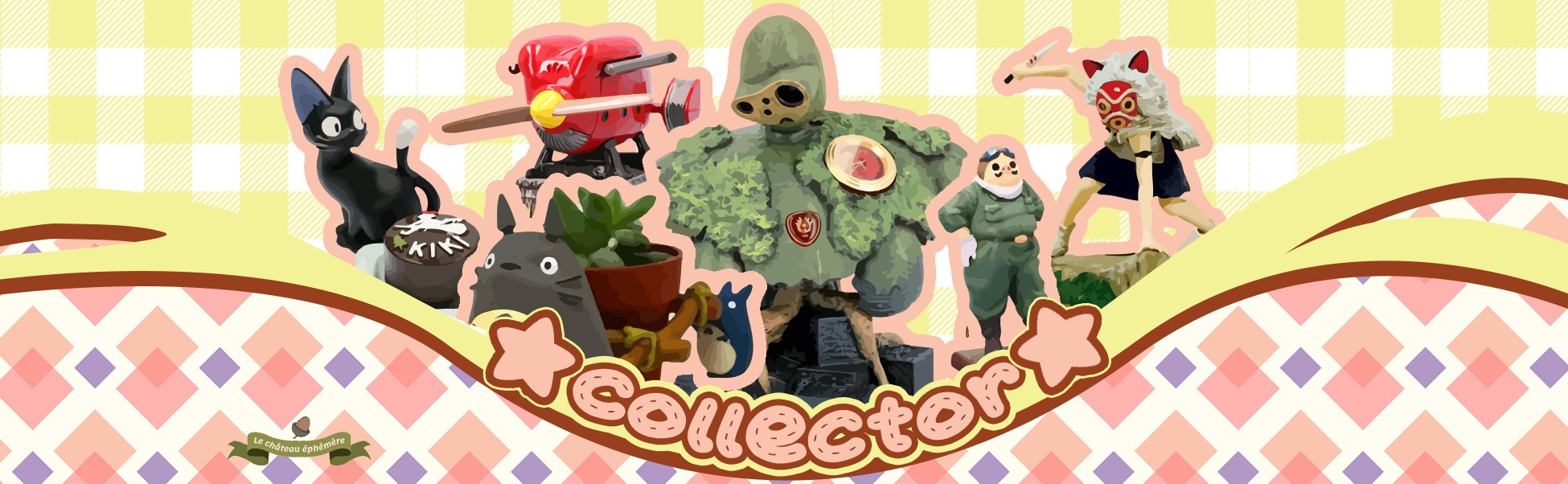 Produits Ghibli, collector, boites à musiques, statues et bien d'autres.