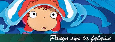 Ponyo sur la falaise